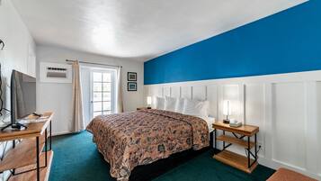 Chambre, 1 trĂšs grand lit, balcon | 2 chambres, Wi-Fi gratuit, draps fournis