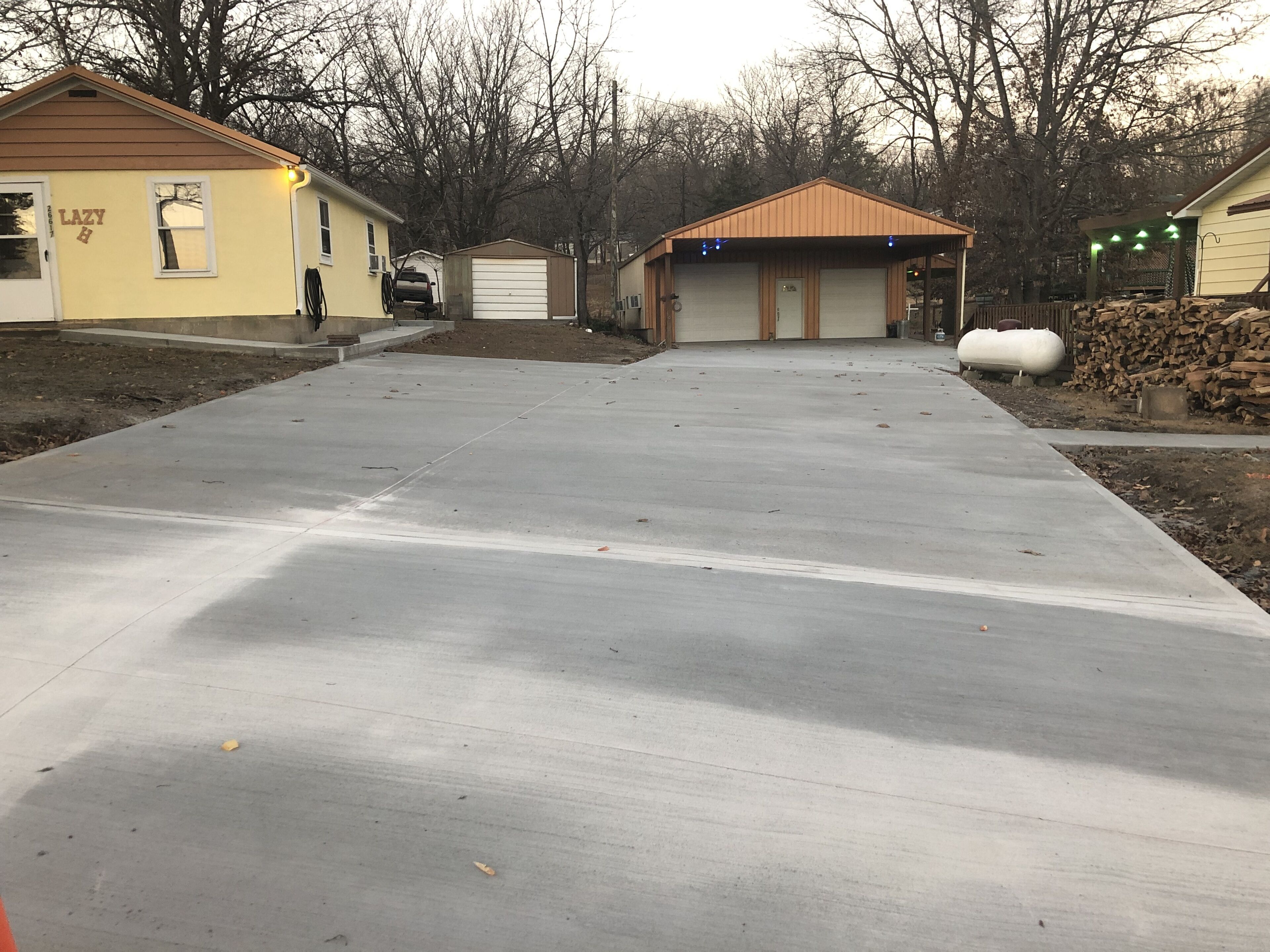 Enceinte de l’hébergement