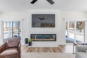 Interior - Luxury Estate with Stadium/TDJ Views | Sleeps 20+ (South Bend)