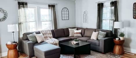 TV connectée, cheminée