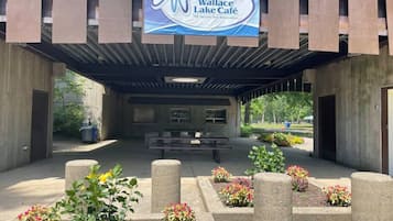 Udendørs spisemuligheder