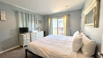 2 dormitorios, tabla de planchar con plancha, wifi gratis y ropa de cama