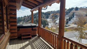 Bain à remous extérieur