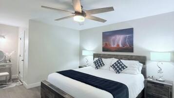 2 bedrooms, iron/ironing board, free WiFi, bed sheets