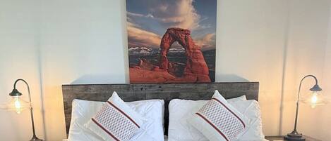 Iron/ironing board, travel cot, free WiFi, bed sheets