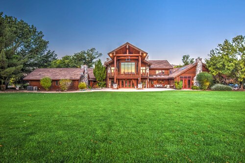 Working Ranch Cabin Getaway with Pool and Spa