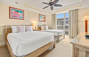 5 bedrooms, iron/ironing board, free WiFi, bed sheets - Maui Resort Rentals: Honua Kai – Incredible 5 Bedroom Oceanfront Gem, Over 3600 combined Sq. Ft. w/ Built-in Viking BBQ!. (Lahaina)