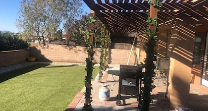 Residential 3 bed/2 bath home with wonderful backyard-scenic view-laundry.