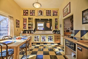 Fridge, microwave, stovetop, coffee/tea maker - Converted Concert Hall in Downtown Del Norte! (Del Norte)
