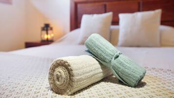 2 dormitorios y ropa de cama