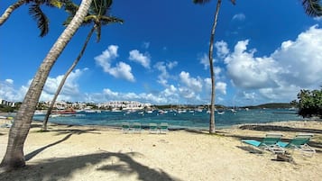 Beach nearby, beach towels