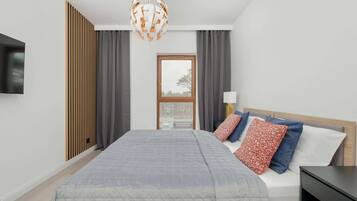 1 makuuhuone, silitysrauta/-lauta, Wi-Fi, vuodevaatteet