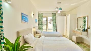 4 bedrooms, iron/ironing board, travel crib, free WiFi