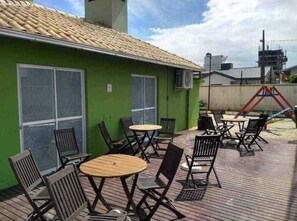 Opções para refeição ao ar livre