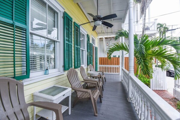 Terrace/patio - Curry House | Heated Pool, King Bed, 1st Floor (Key West)