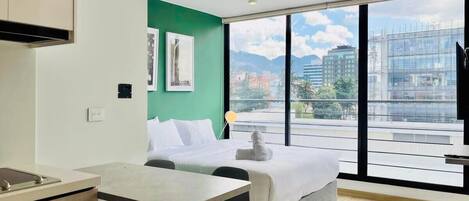 1 soveværelse, strygejern/strygebræt, Wi-Fi, sengetøj