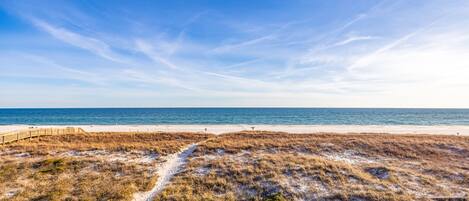 Aan het strand