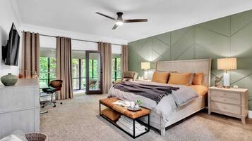 7 chambres, bureau, fer et planche Ă repasser, lit parapluie