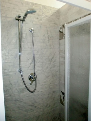 Shower, hair dryer