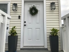 Exterior detail - Ocean View-third house from the beach and boardwalk! (Seaside Heights)