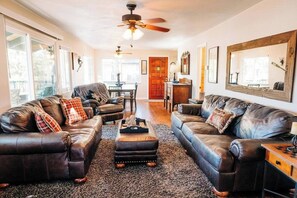 Smart TV, fireplace, offices