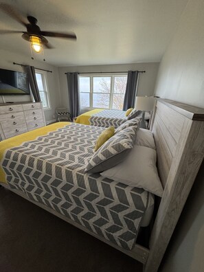 5 habitaciones, wifi gratis, ropa de cama y acceso para silla de ruedas 