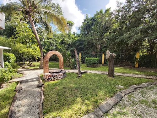 CASA XOLA BIRDWATCHING AND CENOTE LOFT <br>LUXURY IN THE JUNGLE.<br>5 min from reefs!