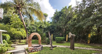 CASA XOLA BIRDWATCHING AND CENOTE LOFT <br>LUXURY IN THE JUNGLE.<br>5 min from reefs!