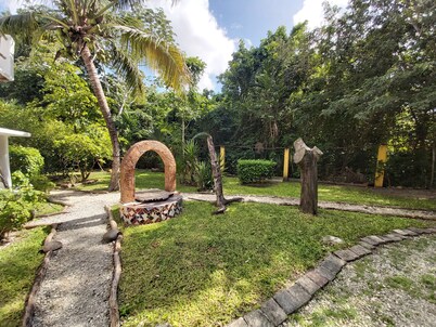 CASA XOLA BIRDWATCHING AND CENOTE LOFT <br>LUXURY IN THE JUNGLE.<br>5 min from reefs!