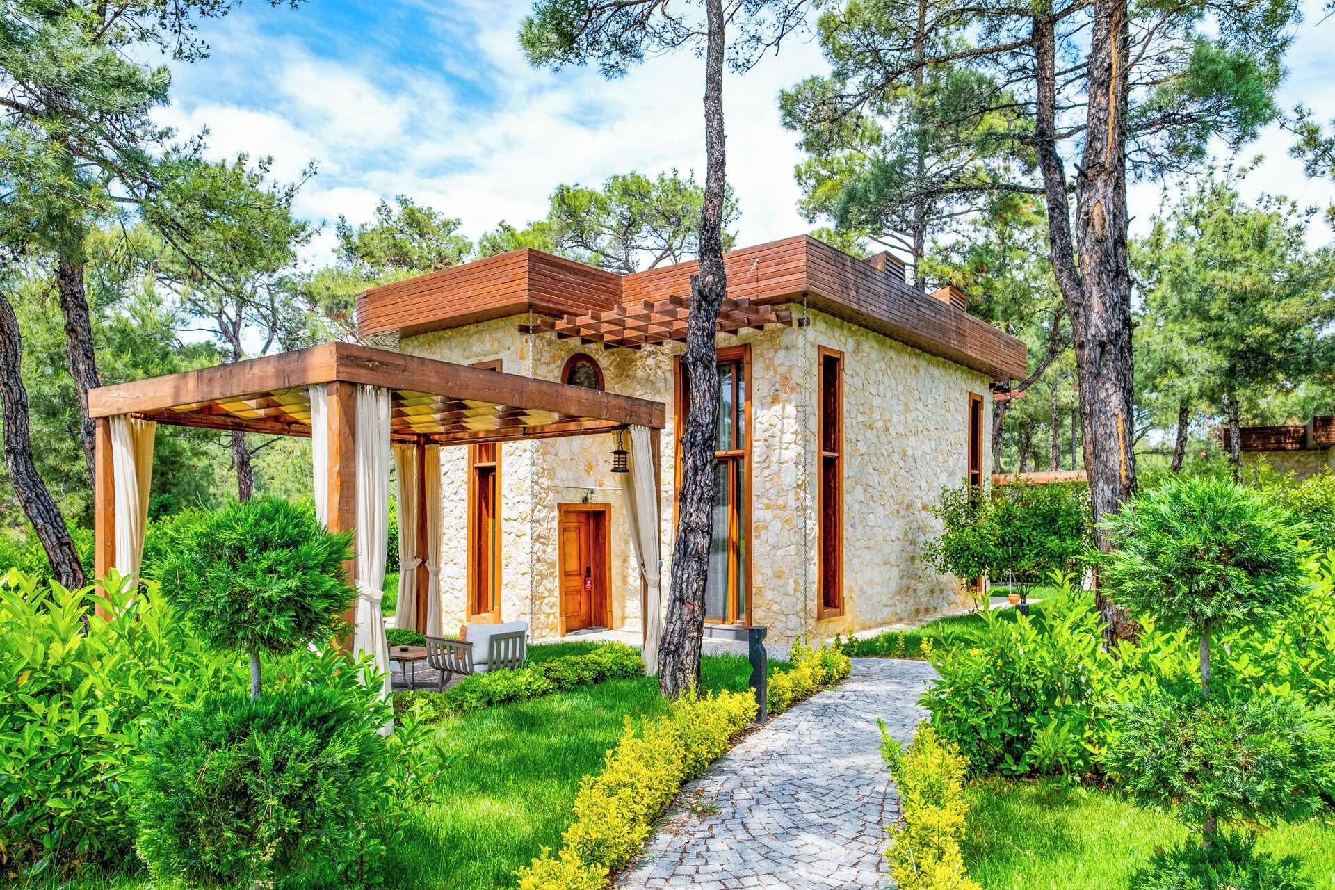 Villa | Edredón, minibar, caja de seguridad en la habitación y insonorización 