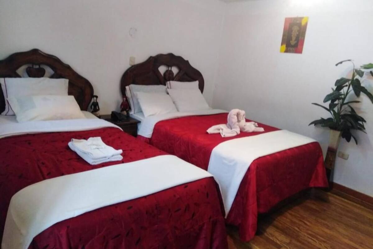 Wifi gratis y ropa de cama