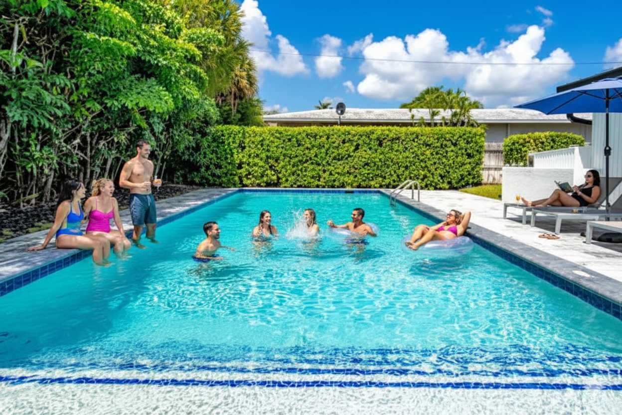 Außenpool, beheizter Pool