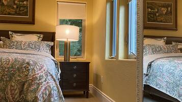 2 bedrooms, desk, iron/ironing board, free WiFi