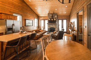 Interior - DMR Cabin 2 | Two-Level | Max Capacity 11 (Franklin County)