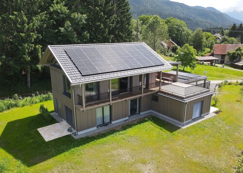 Luxury mountainside Eco-Chalet with stunning views - excellent in all seasons