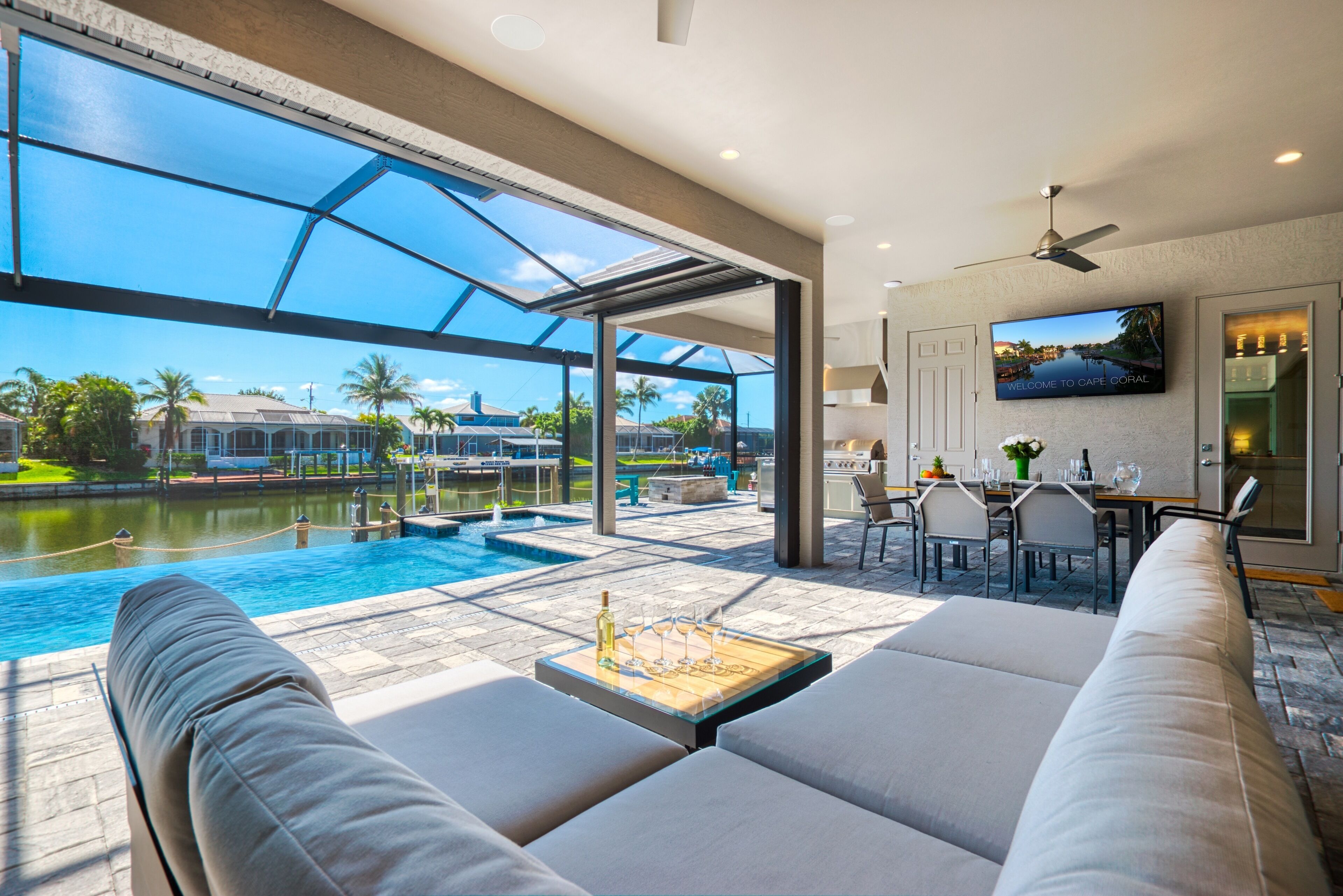 Außenpool, beheizter Pool