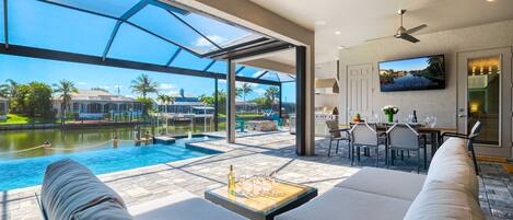 Außenpool, beheizter Pool