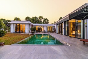 Family Villa, 4 Bedrooms, Private Pool (Free City Shuttle Service) | Private pool - Good Time Relax Resort (Kampot)