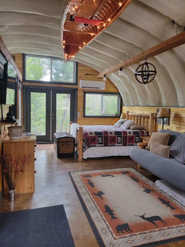 Vue depuis l’hébergement