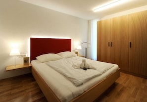 2 Schlafzimmer, Zimmersafe, WLAN, Bettwäsche