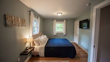 2 chambres, bureau, Wi-Fi gratuit, draps fournis