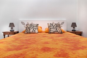 1 bedroom, iron/ironing board, travel crib, WiFi