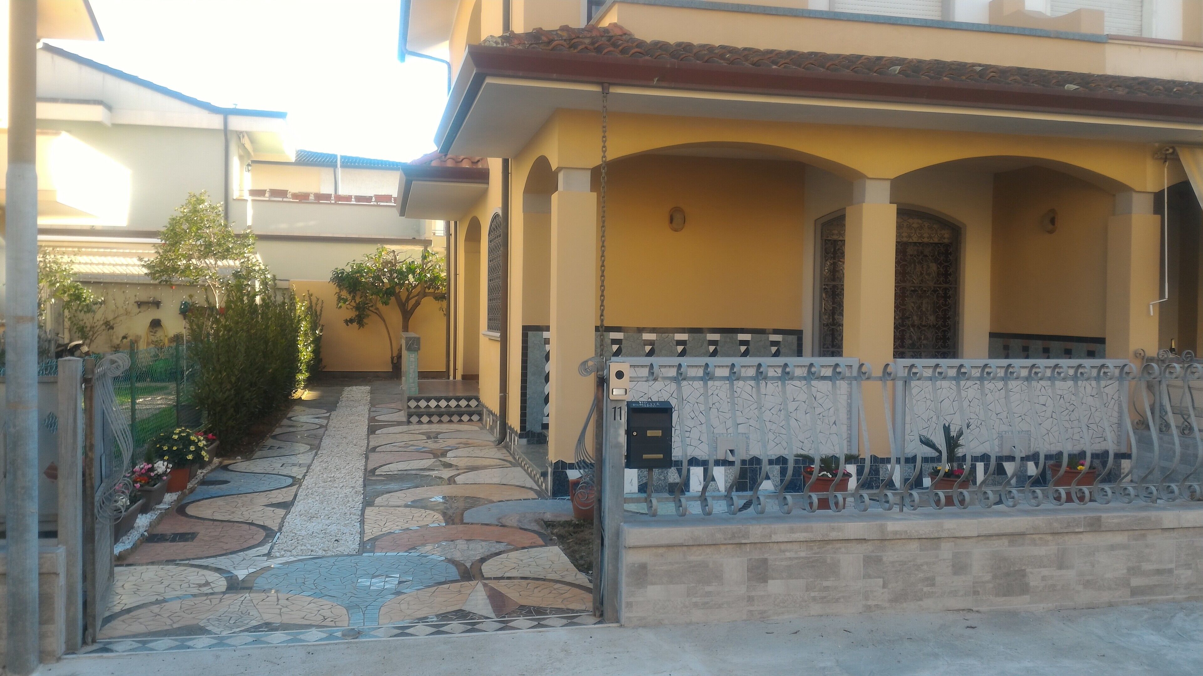 Enceinte de l’hébergement