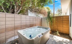 Hot Tub in back yard