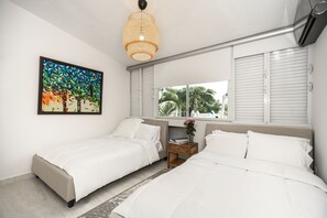 2 chambres, fer et planche à repasser, lit parapluie, Wi-Fi gratuit