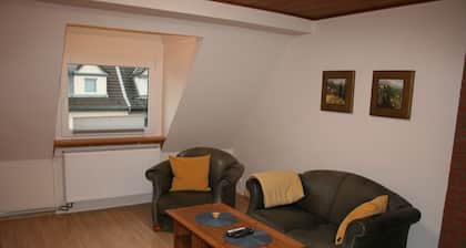 Cozy, bright 52 m² vacation apartment in a family environment