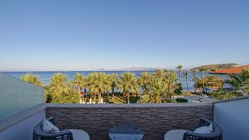 Panoramic Room, Sea View, Roof Floor | Terrace/patio