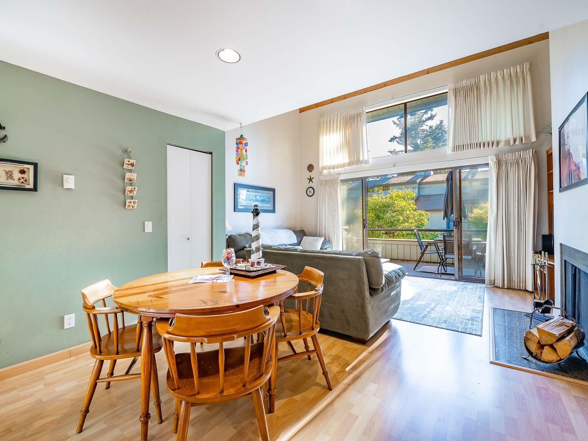 TV, fireplace, DVD player, foosball