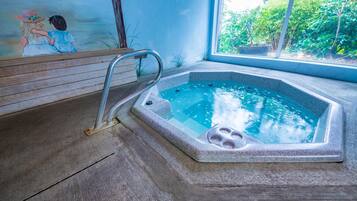 Indoor pool, a heated pool