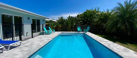 Außenpool, beheizter Pool